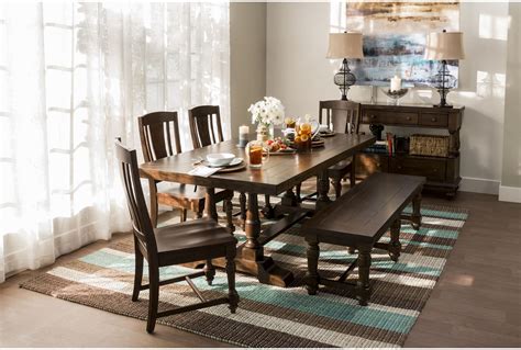 Arlo Wood 6 Piece Dining Set Living Spaces Living Spaces Furniture