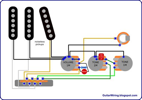 Try cool strat wiring mods as well! The Guitar Wiring Blog - diagrams and tips: American ...
