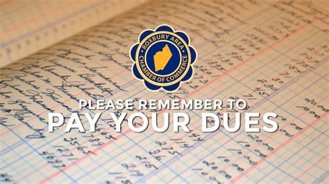 Reminder: Please Pay Your 2019 Dues ⋆ Roxbury Area Chamber ...