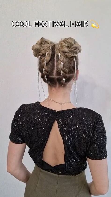 This Fun Hairstyle Is Perfect For Summer Festivals Upstyle