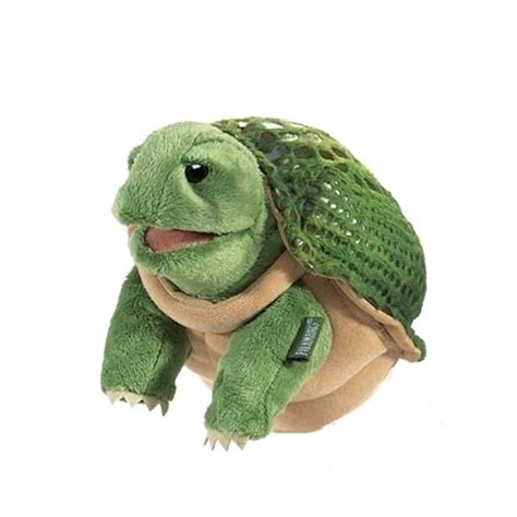 Little Turtle Hand Puppet By Folkmanis Puppets At Stuffed