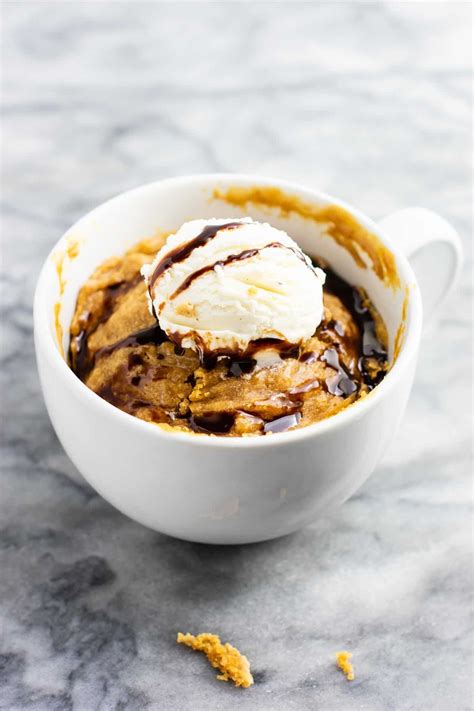 Layered dessert as receitas lá de casa. gluten free dessert recipes - Microwave peanut butter cookie in a mug - … | Dairy free recipes ...