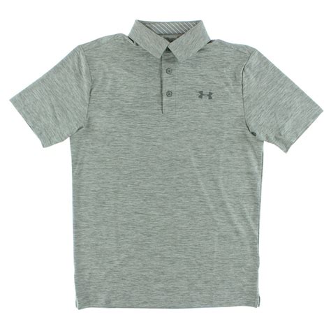 Under Armour Under Armour Mens Playoff Polo Shirt Heather Grey