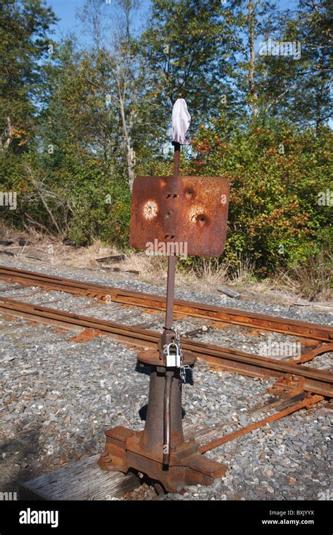 Railroad Switch Stand Hi Res Stock Photography And Images Alamy