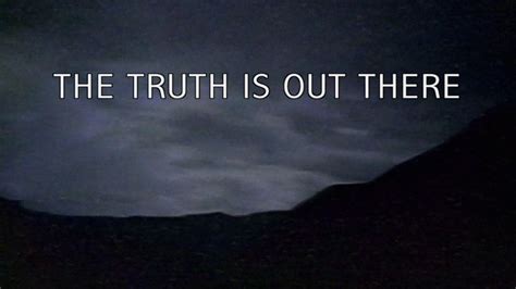 The X Files The Truth Is Out There Tv Television Truth X Files