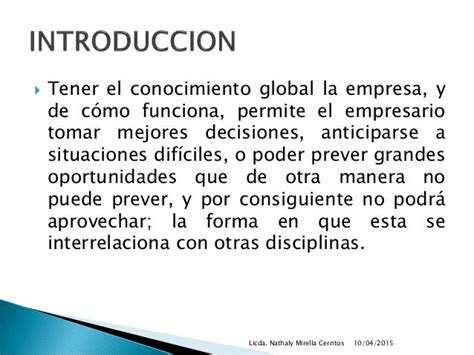 La Contabilidad Y Su Relacion Con Otras Disciplinas