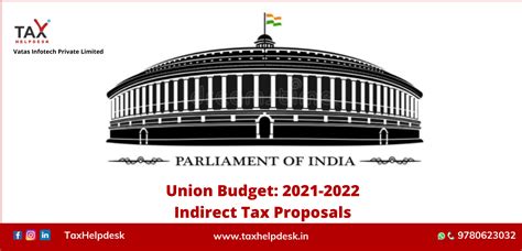 11 Major Indirect Proposals In Union Budget Of 2021 Taxhelpdesk