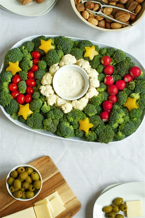 Veggie Platters For Kids 10 Christmas Party Trays