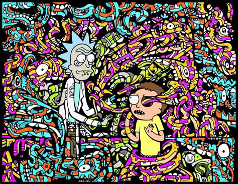 We have 87+ background pictures for you! Rick and Morty Trippy Wallpapers - Top Free Rick and Morty ...