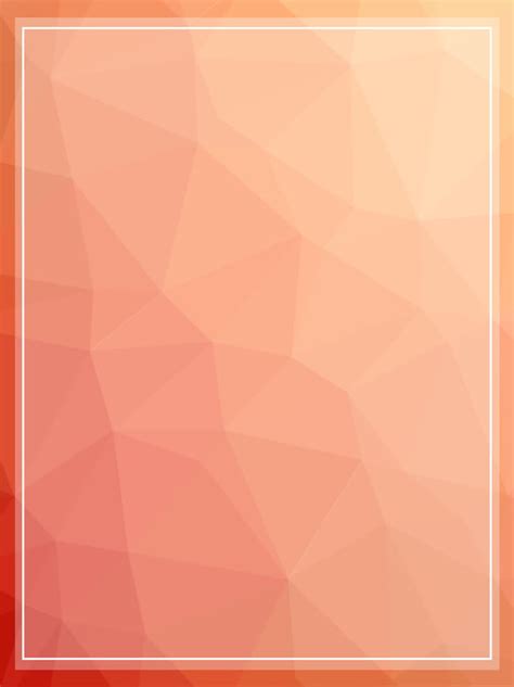Geometric Low Polygon Simple Fresh Orange Background Material