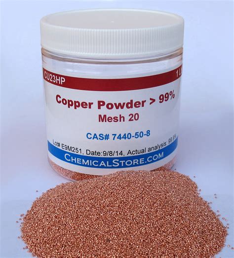Copper Granules 20 Mesh