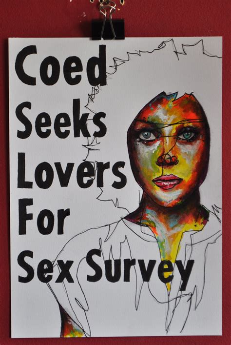 Coed Seeks Lovers For Sex Survey Surely This Headline Must Flickr