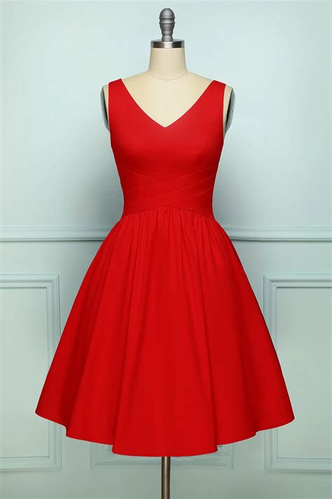 Red Sleeveless Dress Red Sleeveless Dress Classic Red Dress Long