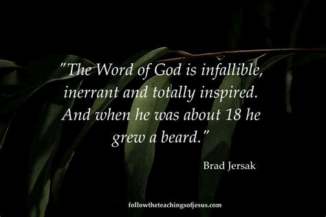 Quote The Word Of God Is Infallible