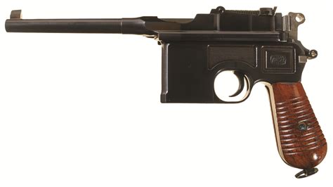Mauser Model 1930 Commercial Broomhandle Pistol Rock Island Auction