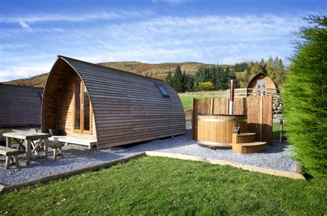 Glamping Pods Scotland Premium Glamping Pods With Eco Hot Tub