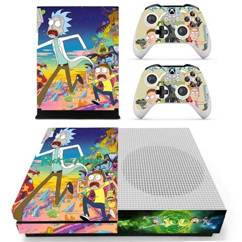 Anime Rick And Morty Xbox One S Skin Sticker