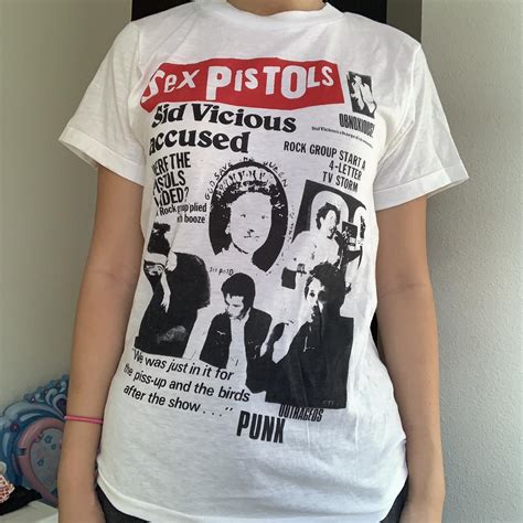 Vintage Sex Pistols Band Tee ️ In Good Condition Depop