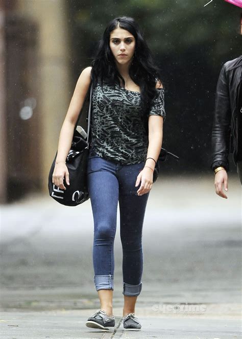 Lourdes Maria Ciccone Leon Out And About In The Rain In Ny Sep 23