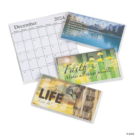 2023 2024 Inspirational Pocket Calendars 12 Pc Discontinued