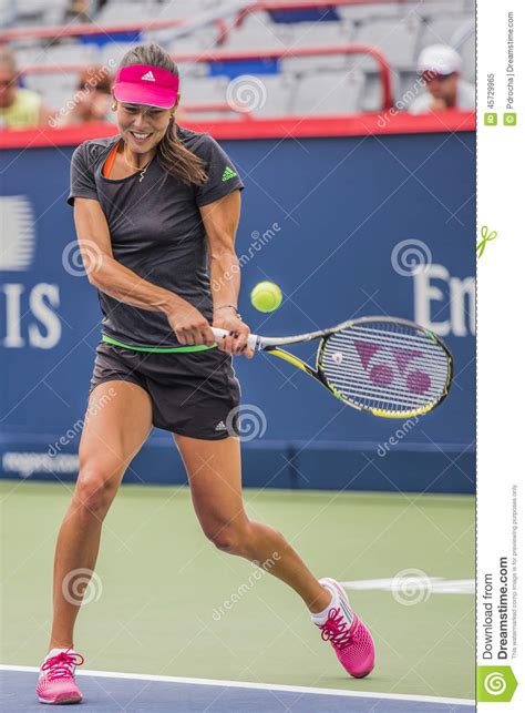 Ana Ivanovic Professional Tennis Player Editorial Image