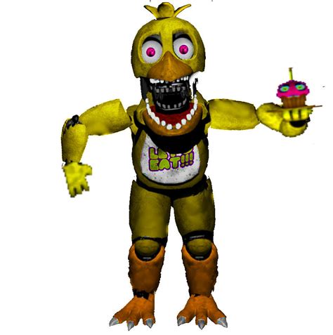 Unwithered Chica Fnaf2 By Springytb On Deviantart