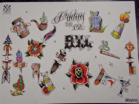 Tattoos For Friday The 13th Steel And Ink Studio Tattoo And Piercing