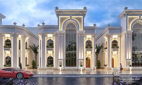 Al Hammam Villas Complex On Behance Luxury Exterior House Outside