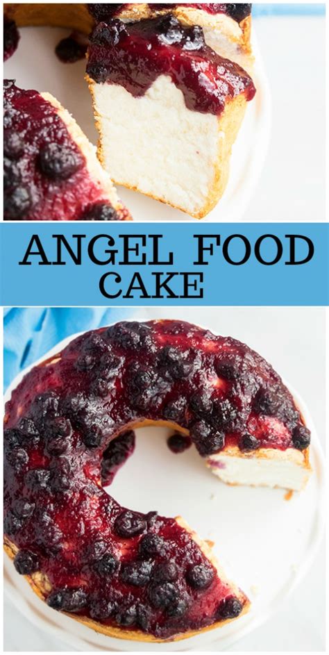 I'm confident this will be the most perfect angel food cake to ever hit your lips. Easy Angel Food Cake - Recipe Girl