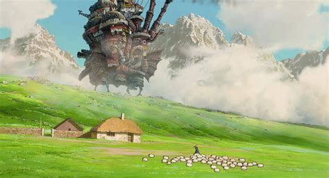 Hayao Miyazaki Studio Ghibli Anime Howls Moving Castle