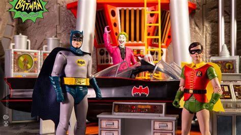 1966 Batman Tv Series Figures Mcfarlane Making Batcave Playset