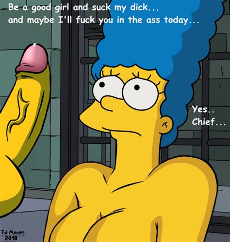 Rule 34 Big Penis English Text Faceless Male Fjm Marge Simpson Tagme