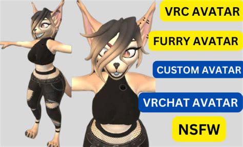 Create And Edit Your D Vrchat Avatar Furry Avatar Vrc Avatar Nsfw