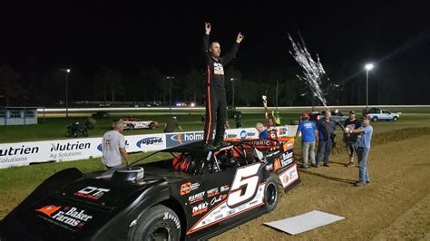 Mark Whitener Wins Race Number Two Of The Florida Late Model Challenge