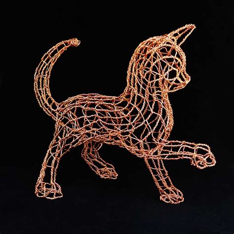 Wire Sculptures Of Animals Ann Inspired