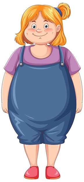 Chubby Girl Cartoon Images Free Download On Freepik