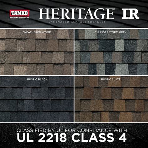 Tamko Unveils New Heritage® Ir Shingles Commercial Roofing Rustic