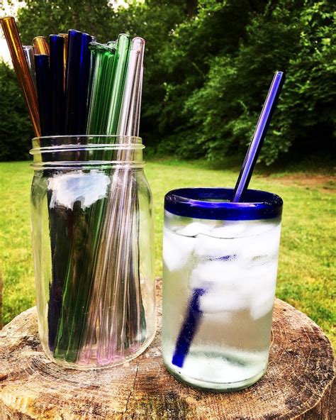 Reusable Glass Drinking Straws 3 Pack Phish Keikosbeadbox Etsy