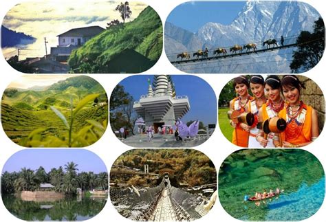 Seven Sisters Tour Package From Ahmedabad North East Tour Package