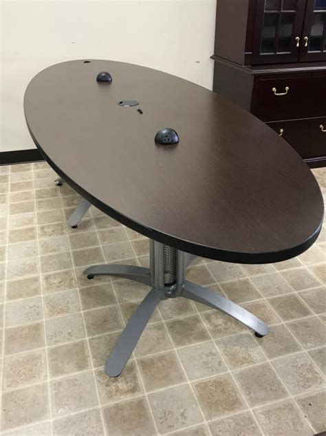 Used Office Conference Tables Elliptical 8 Conference Table At