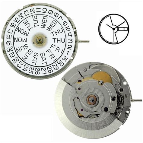 Eta 2836 2 Automatic With Day Date Watch Movement Mtw