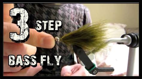 Easy Bass Fly Youtube Fly Fishing For Bass Fishing Lures Pike Flies