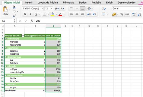 Como criar uma Tabela Dinâmica no Excel