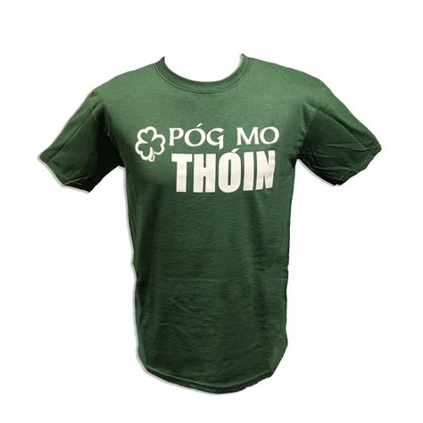 Póg Mo Thóin T Shirt Green The Temple Bar Pub
