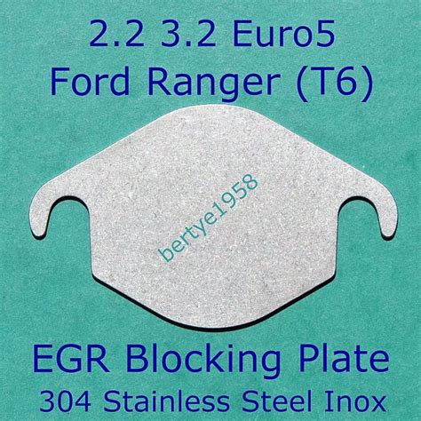 Egr Blanking Plate How To Installation Guide Ford Ranger 44 Off