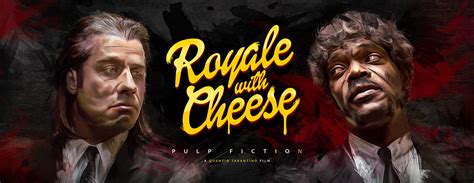Royale With Cheese Pulp Fiction Alternative Poster On Behance