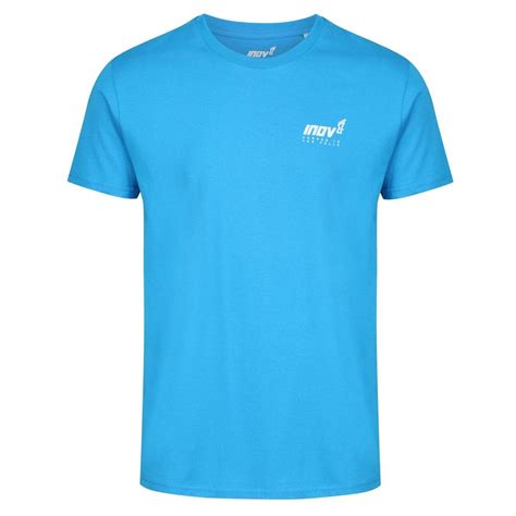 Organic Cotton T Shirt Forged Mens Light Blue Clothing From