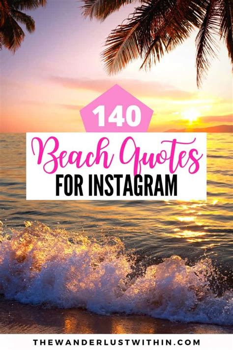 Beautiful Beach Quotes And Beach Captions For Instagram Web Splashers