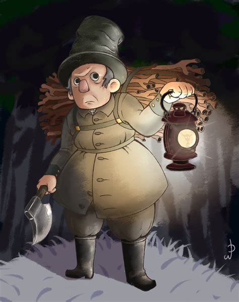 Woodsman Over The Garden Wall By Yuffinik