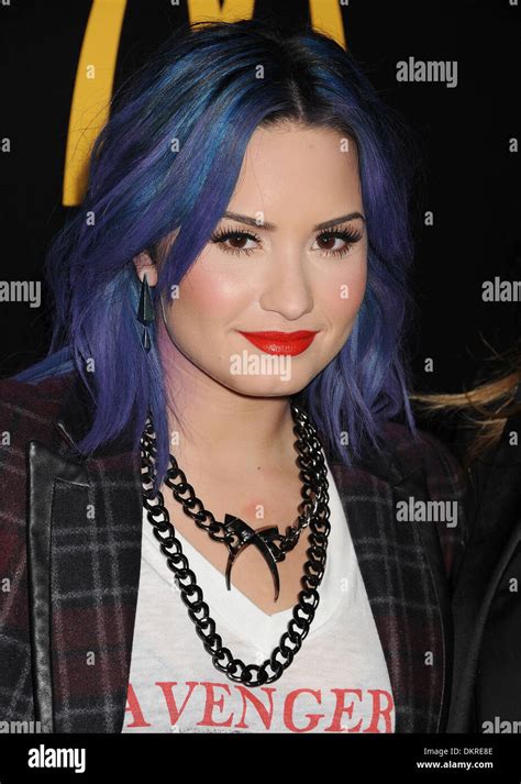 Demi Lovato Us Singer And Film Actress In December 2013 Photo Jeffrey